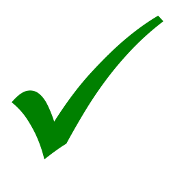 greencheck greencheck